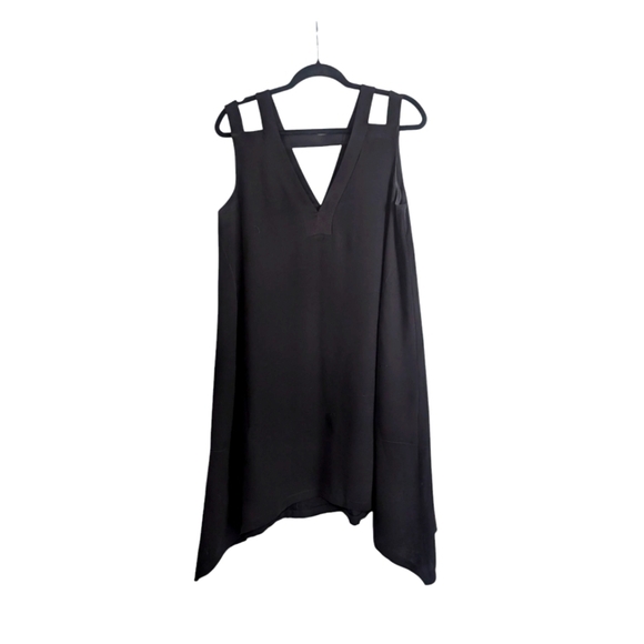 BCBGMaxAzria Dresses & Skirts - BCBG Black Asymmetrical High-Low Cocktail Dress